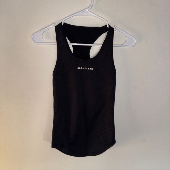 Alphalete Ozone Racerback Tanktop Black XXS - Picture 3 of 7